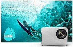 2.0 LCD 4k HD WIFI Camera 2.4G Remote Control Waterproof Sports DV Camcorder Grey N4