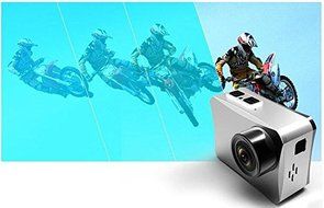 2.0 LCD 4k HD WIFI Camera 2.4G Remote Control Waterproof Sports DV Camcorder Grey N5