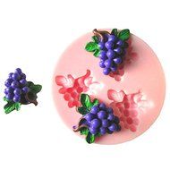 Anyana Grapes Silicone Fondant Mold Cake Decorating Pastry Gum Pastry Tool Kitchen Tool Sugar Paste Baking Mould...