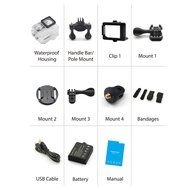 Hawk Helmets Vision H25 4K Wifi Action Camera w/ Remote Control - One Size