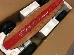 Ecomoving Eletric Skate Board 800W Brown N3