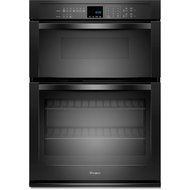 Whirlpool WOC54EC7AB 27&quot; Black Electric Combination Wall Oven