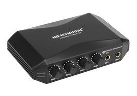 HD-Hynudal Karaoke Machine - Echo Mixer, Two Wireless Mics, YAMAHA Chipset, Supports Phone + PC