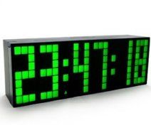 RioRand&reg; Digital Large Big Number Jumbo LED snooze wall desk Alarm clock -Green Light