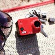 AEE Technology S40 Pro 1080P HD 16MP Time Lapse Long Battery Life Action Camera (Deep Red) N4