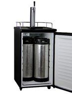 Kegco ICK19B-1 Javarator Cold-Brew Coffee Dispenser - Black N3