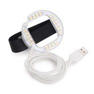 Lightwish - 19 LED Ring Shooting Light Fill-in Light Accessory Kit With USB Port For GoPro Hero3 Silver Black... N4