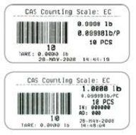 CAS DLP-50 Label Printer for S2000JR/EC/ED Series Scale N2