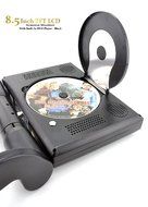 Tan Universal 8.5&quot; Center Console Armrest Swivel Monitor With Built In DVD Player IR &amp; FM... N7