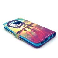Galaxy S6 Edge Case, Firefish Folio Flip Premium PU Leather Lovely Wallet Shell [Scratch-resistant][Kickstand]... N20