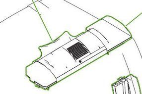 HP RM1-1784-090CN Duplexing assembly - Mounts to top of printer