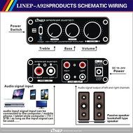 Nobsound 136W High-power Digital Amplifier TDA7498L HiFi 2.0CH Stereo Audio Signal amp N8