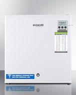 Summit FS24LMED 19" Upright Freezer with 1.4 cu. ft. Capacity Factory Installed Lock Manual Defrost Removable...