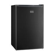 BLACK+DECKER BCRK43B 4.3 Cu. Ft. Energy Star Refrigerator with Freezer, Black