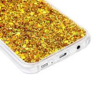 Badalink Galaxy S7 Case Shiny Glitter Sparkle Powder Series Shockproof Drop Protection Soft TPU Rubber Protective... N20