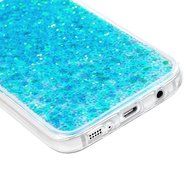 Badalink Galaxy S7 Case Shiny Glitter Sparkle Powder Series Shockproof Drop Protection Soft TPU Rubber Protective... N21