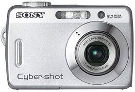 Sony Cybershot DSC-S45 5.1 MP 3x Optical Zoom Digital Camera