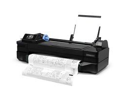 HEWCQ891A - HP Designjet T120 Wireless 24amp;quot; Wide Format Inkjet ePrinter N3