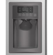 GE GSS20ESHSS 20.0 Cu. Ft. Stainless Steel Side-By-Side Refrigerator N3