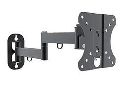 SIIG ARTICULATING LCD/TV MONITOR MNT 10IN TO 27IN DUAL-ARM WALL-MOUNT / CE-MT1B12-S1 /