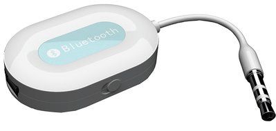 Jrelecs&reg; Bluetooth 3.5mm Audio Stereo Music Receiver for Speakers White N2