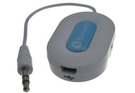 Jrelecs&reg; Bluetooth 3.5mm Audio Stereo Music Receiver for Speakers White N3