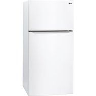 LG LTCS24223W 23.8 Cu. Ft. White Top Freezer Refrigerator - Energy Star N3