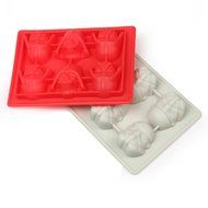 Set of 2 Star Wars Silicone Ice Trays / Chocolate Molds: Darth Vader and Stormtrooper N4