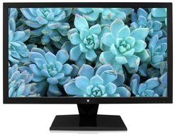 V7 L18500WS-9N 48cm (18,5 inch) Monitor (VGA, 1366x768, 5ms, Speakers, Energy Label A+) black N28