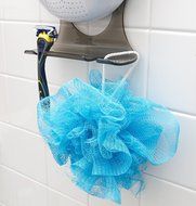 Sharper Image Shower Radio &ndash; FM and AM Radio &ndash; Anti-Fog Mirror and LED Light &ndash; Adjustable Accessory Tray &ndash; 8.6... N3