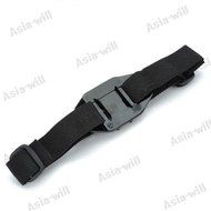 Asiawill&reg; Helmet Strap Mount with Quickly Assemble Plug for Gopro Hero / Hero2 / Hero3 - Black N4