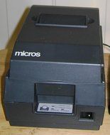 Micros Epson TM-U200B M119B Dot Matrix Pos Impact Kitchen Printer - IDN Port - No Power Cord N2