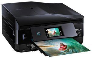 Epson Expression Premium XP-820 Wireless Color Photo Printer with Scanner, Copier and Fax N3