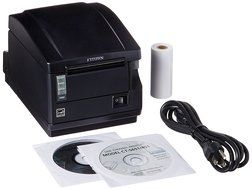 Citizen America CT-S651S3ETUBKP CT-S651 Series POS Thermal Printer with PNE Sensor, Front Exit, Ethernet Connection...