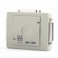 2 Port Parallel Printer Compact Auto Switch Box Connector