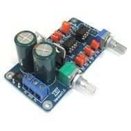 RioRand&reg; 5W low Profile Amplified Subs Woofer Low-pass Filter Subwoofer Frequency Circuit Board NE5532 Op-amp... N4
