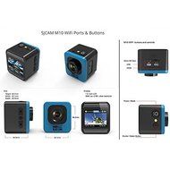 1.5" LCD SJCAM M10 Wifi Novatek NTK96660 2K Cube HD Action Camera 12.0MP（blue） N3