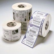 Zebra Label Paper 2.25 x 1.25in Direct Thermal Zebra Z-Perform 2000D 3 in core - 2.25" Width x 1.25" Length -...