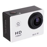 30M Waterproof Sport Action Camera WiFi 1080P Full HD Bicycle Helmet Car White N5