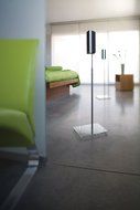 OmniMount ELO Speaker Stand, High Gloss Black N2