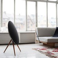 B&amp;O PLAY by Bang &amp; Olufsen Beoplay A9 Music System Multiroom Wireless Home Speaker (White &amp; Maple) N4