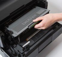 Brother HLL6200DWT Wireless Monochrome Printer with Dual Paper Tray, Amazon Dash Replenishment Enabled N2