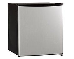 BestAppliance Stainless-Steel 1.6 Cubic Feet Compact Single Reversible Door Refrigerator and Freezer