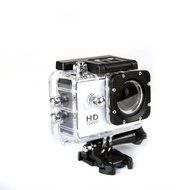 A9 1080P HD Sports Action Camera - 2'' LTPS LCD + Full HD 1080P + 30M Waterproof + 110&deg; Wide Angle Lens (White) N2