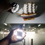 Lightwish - 19 LED Ring Shooting Light Fill-in Light Accessory Kit With USB Port For GoPro Hero3 Silver Black... N5