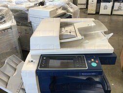 Refurbished Xerox WorkCentre 5955 Tabloid-size Black-and-white Multifunction Printer - Copy, Print, Scan, Center... N4