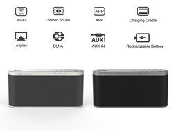 DOSS Wireless Wi-Fi music Speakers system,Online Streaming music smart speakers system,6 Customized Preset Buttons... N6