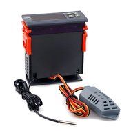 Cisno Digital Humidity Control HM-40 Type Range 1% ~ 99% RH Controller Temperature Sensor Probe with Cable N5