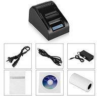 1 X USB POS Thermal Printer (Black, Paper width 58mm, Compatible ESC/POS Command, Built-in data buffer) N4