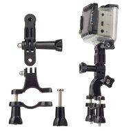 Gorilla Gear Action Camera Bike Kit - Includes Helmet Mount, Frame Mount, Extension, 3-way-pivot, Travel Bag -... N2